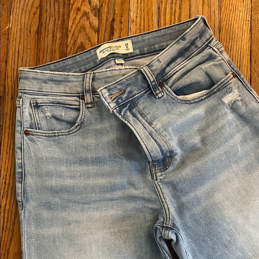 Abercrombie & Fitch Sky Blue Denim